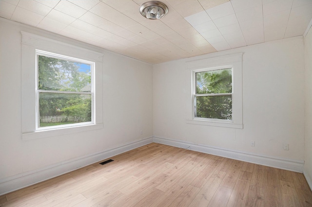 811 Larned St, Lansing, MI 48912 - empty room featuring healthy amount of natural light and light wood-style flooring
