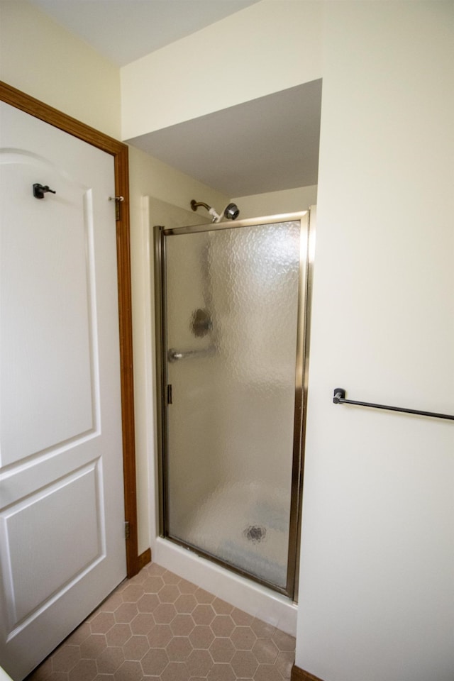 5546 Hickory Cir, Flushing, MI 48433 - full bath with a stall shower