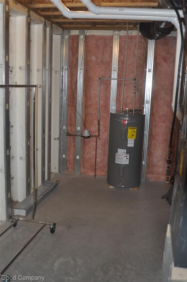 1530 Parmenter Ct Unit 18, Petoskey, MI 49770 - basement featuring electric water heater