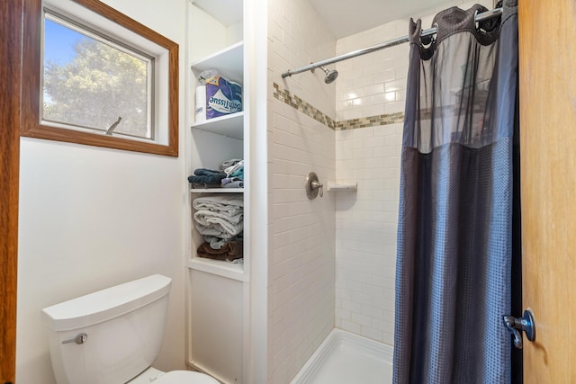 9719 King Rd, Spring Arbor, MI 49283 - full bathroom with a shower stall and toilet