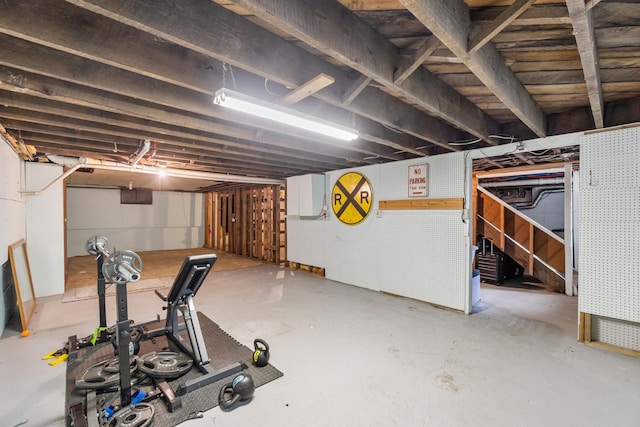 9719 King Rd, Spring Arbor, MI 49283 - view of exercise room
