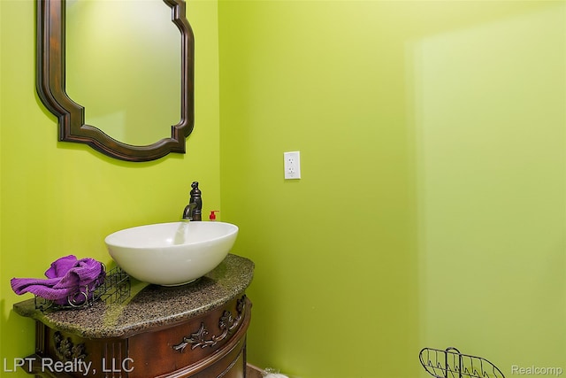 328 S Broadway St, Lake Orion, MI 48362 - half bathroom featuring vanity