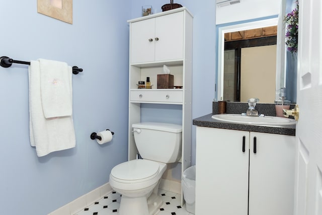 30921 Lee Frank Ln, Madison Heights, MI 48071 - bathroom with vanity and tile patterned floors