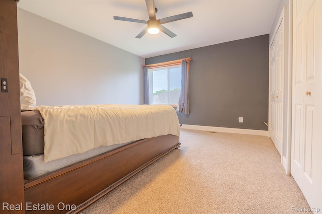 14607 Stratford, Shelby Twp, MI 48315 - bedroom with carpet and a ceiling fan