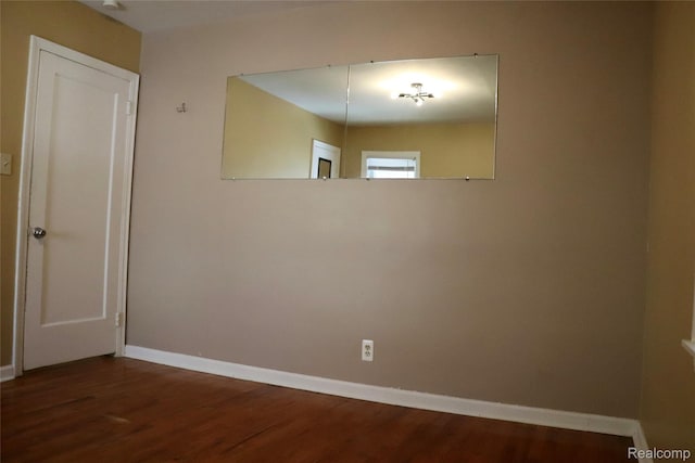 329 Bede St, Otisville, MI 48507 - empty room with wood finished floors
