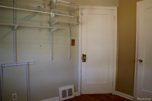 329 Bede St, Otisville, MI 48507 - walk in closet featuring wood finished floors