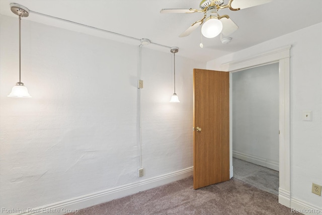 1 Grand Blvd, Battle Creek, MI 49015 - unfurnished bedroom with carpet and ceiling fan