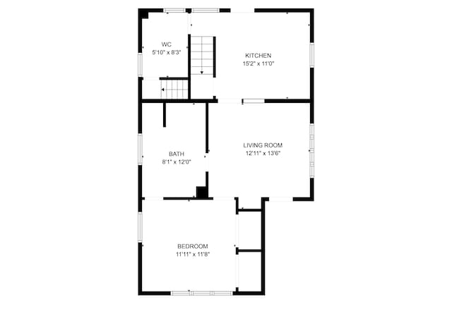1119 White Ave NW, Grand Rapids, MI 49504 - view of floor plan / room layout