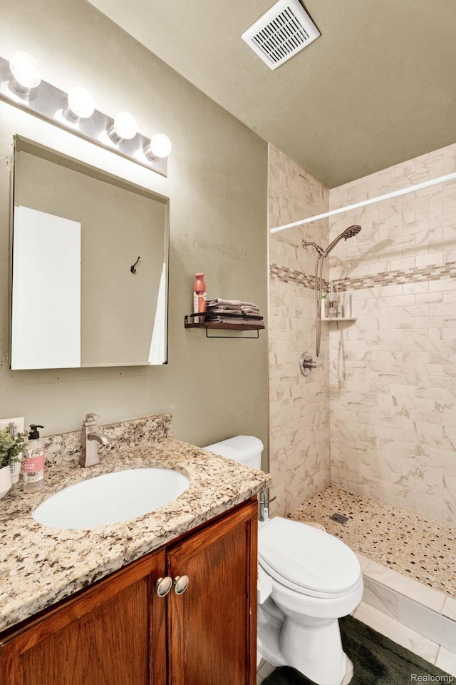 2220 Orchard Crest St, Shelby Twp, MI 48317 - full bathroom featuring vanity and a shower stall