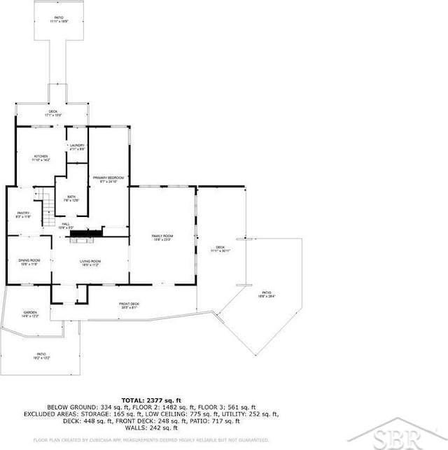 2816 Chippewa Ln, Midland, MI 48640 - view of home floor plan