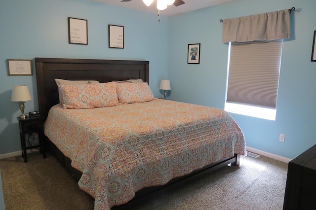 3577 Greenly Ct, Holland, MI 49424 - bedroom with carpet and a ceiling fan