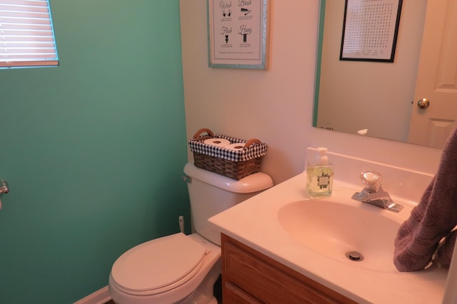 3577 Greenly Ct, Holland, MI 49424 - half bath with vanity and toilet