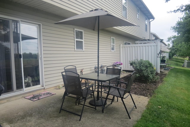 3577 Greenly Ct, Holland, MI 49424 - view of patio / terrace with outdoor dining area