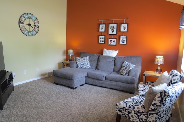 3577 Greenly Ct, Holland, MI 49424 - carpeted living area featuring baseboards