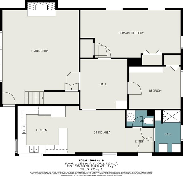 863 E Wilcox Ave, White Cloud, MI 49349 - view of home floor plan