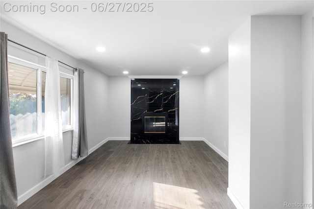 29405 Van Laan Dr, Warren, MI 48092 - spare room featuring wood finished floors and recessed lighting