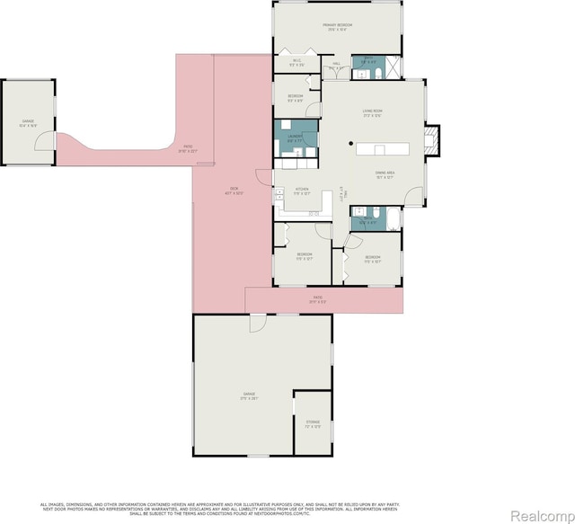 8406 W Ellis Rd, Davisburg, MI 48350 - view of home floor plan
