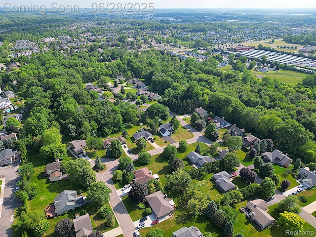 1640 High Pointe Dr, Commerce Twp, MI 48390 - aerial overview of property's location