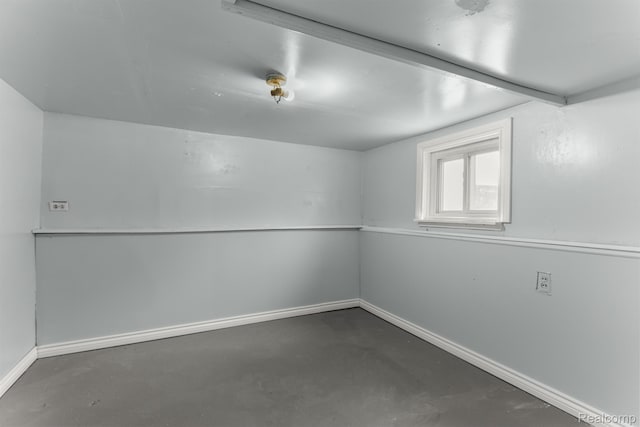 1518 Austin Ave, Lincoln Park, MI 48146 - basement with baseboards