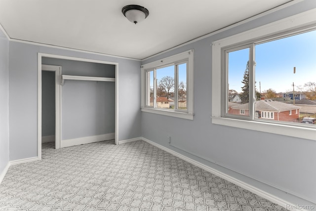 1518 Austin Ave, Lincoln Park, MI 48146 - unfurnished bedroom with a closet and carpet flooring