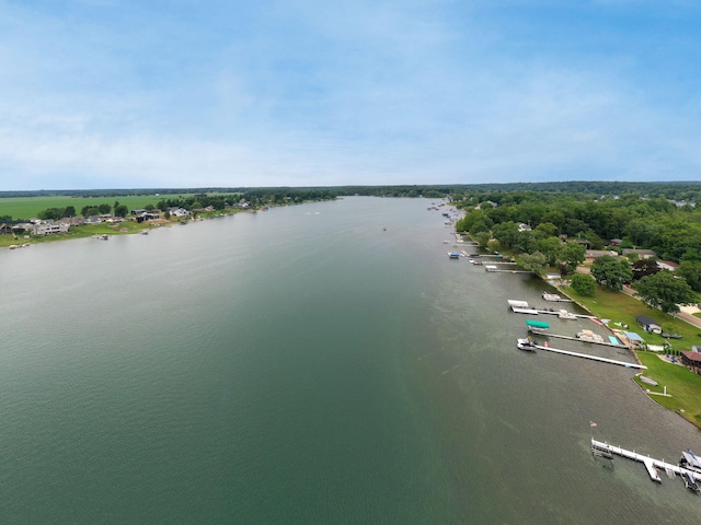 70749 Sunset Blvd, Union, MI 49130 - aerial view of property and surrounding area with a large body of water