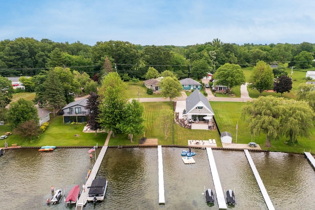 70749 Sunset Blvd, Union, MI 49130 - aerial view of a nearby body of water