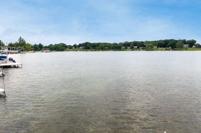 70749 Sunset Blvd, Union, MI 49130 - water view featuring a boat dock