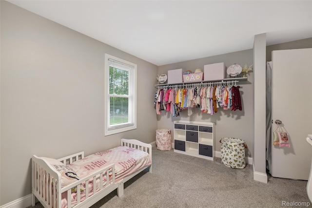 6590 Swartout Rd, Clay, MI 48001 - bedroom with baseboards and carpet