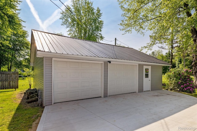 6590 Swartout Rd, Clay, MI 48001 - view of detached garage