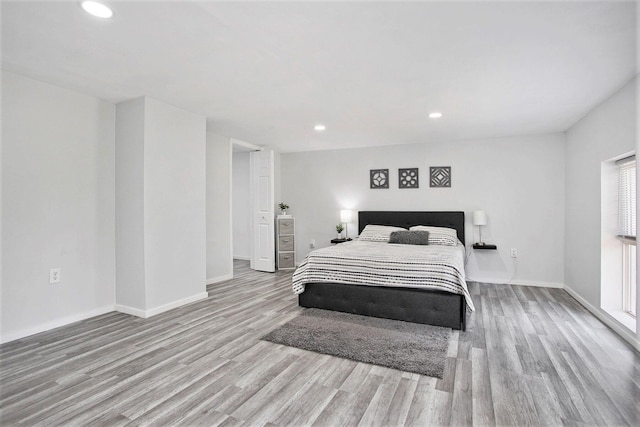 20020 T Dr S, Tekonsha, MI 49092 - bedroom featuring wood finished floors and recessed lighting