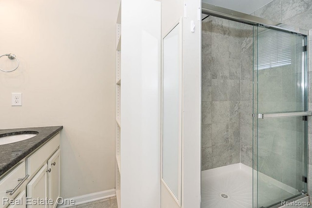 2669 Helmsdale Cir, Rochester, MI 48307 - full bathroom with a stall shower and vanity