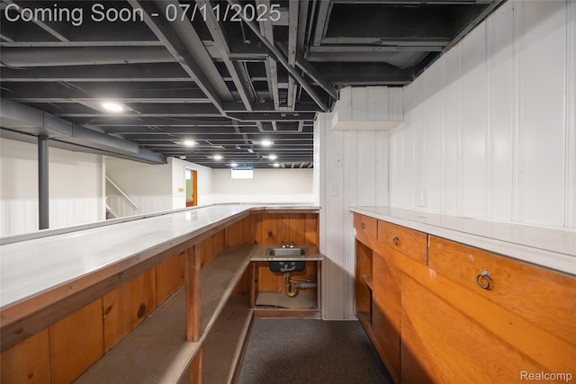 1418 W 13 Mile Rd, Royal Oak, MI 48073 - basement featuring bar area