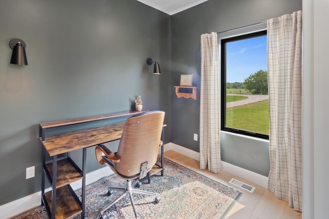 6581 Timpson Ave SE, Alto, MI 49302 - office area with baseboards