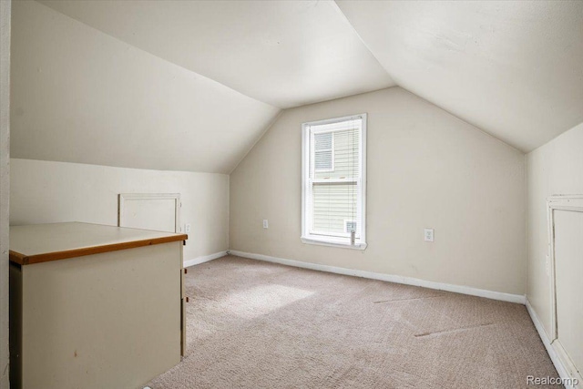 1771 E George Ave, Hazel Park, MI 48030 - additional living space with light colored carpet and vaulted ceiling