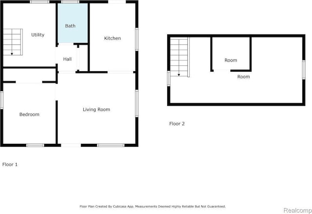 1771 E George Ave, Hazel Park, MI 48030 - view of property floor plan