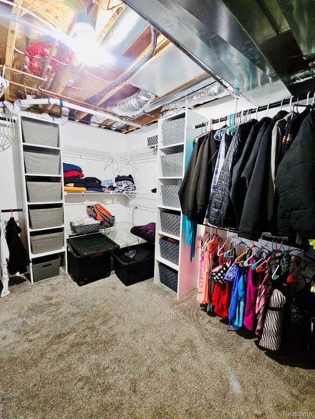 4383 Eagle Ln, Burton, MI 48519 - walk in closet featuring carpet