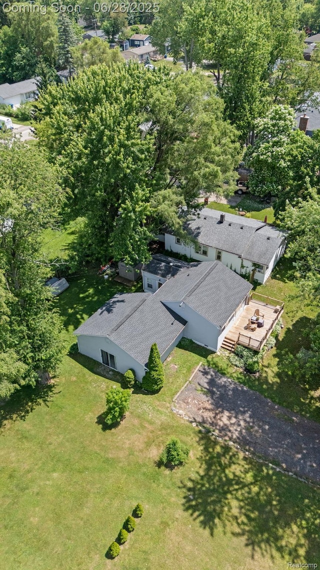 4860 Lindholm Dr, White Lake, MI 48383 - aerial view