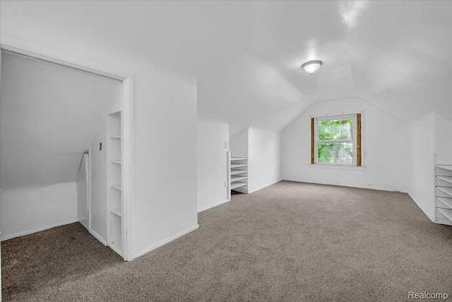 19966 Lindsay St, Detroit, MI 48235 - additional living space with carpet flooring and lofted ceiling