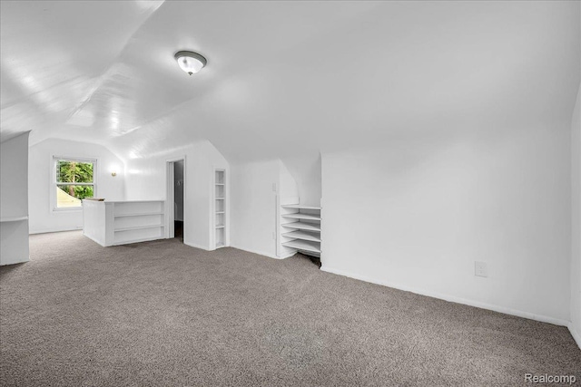 19966 Lindsay St, Detroit, MI 48235 - additional living space featuring carpet flooring and vaulted ceiling