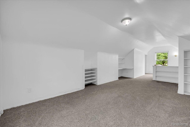 19966 Lindsay St, Detroit, MI 48235 - additional living space with carpet flooring and lofted ceiling