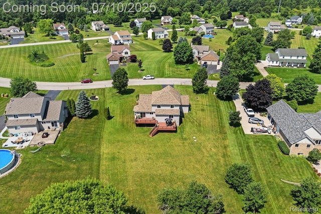 12366 Orchard Wood Dr, Fenton, MI 48430 - aerial view of residential area
