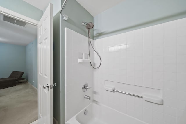 662 Village Ln, Milford, MI 48381 - bathroom featuring shower / washtub combination