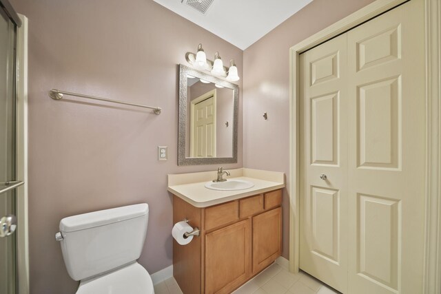662 Village Ln, Milford, MI 48381 - bathroom with vanity and tile patterned floors