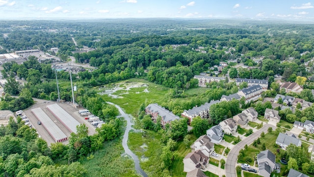 662 Village Ln, Milford, MI 48381 - bird's eye view of a forest