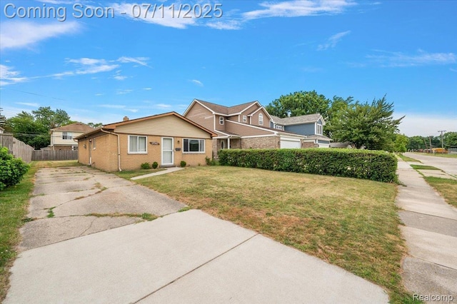 27043 Lorenz St, Madison Heights, MI 48071 - multi unit property featuring concrete driveway and brick siding