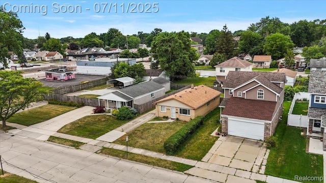27043 Lorenz St, Madison Heights, MI 48071 - aerial view of residential area