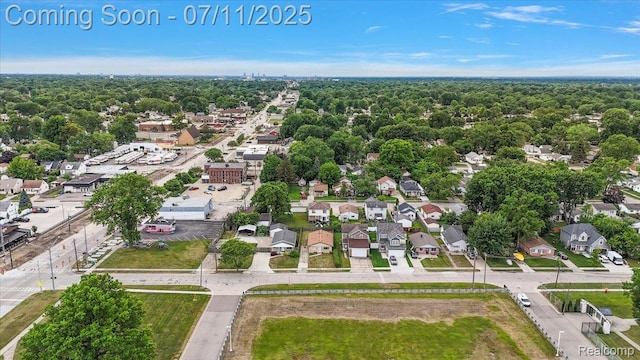 27043 Lorenz St, Madison Heights, MI 48071 - aerial view of residential area