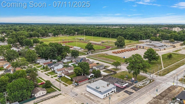 27043 Lorenz St, Madison Heights, MI 48071 - bird's eye view of a forest