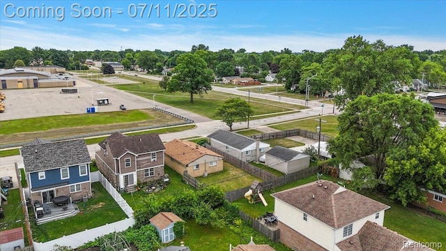 27043 Lorenz St, Madison Heights, MI 48071 - aerial view of residential area