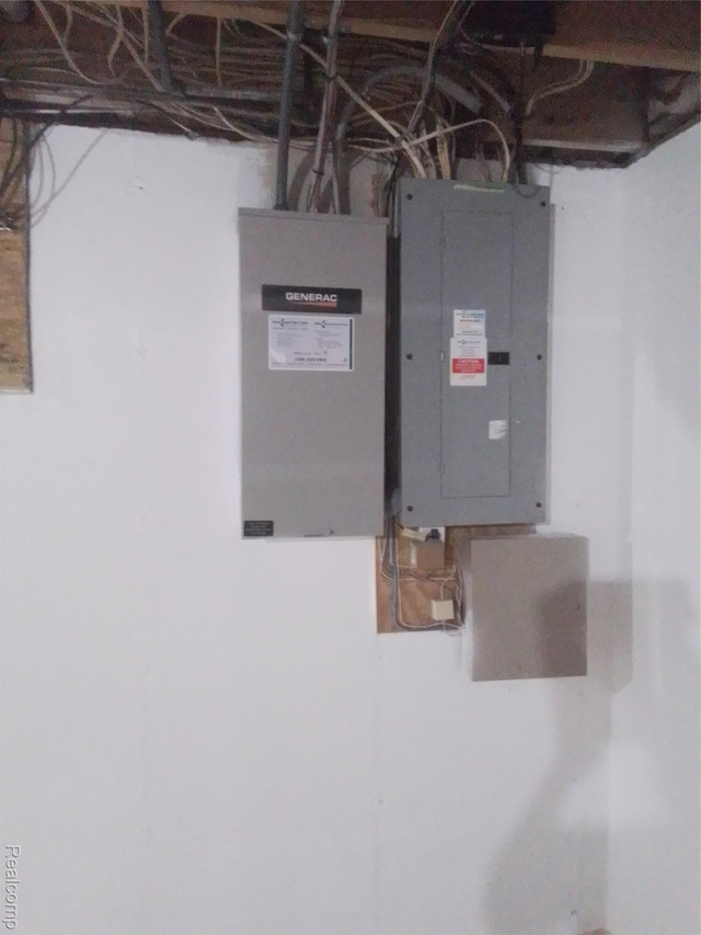 9472 Hill Rd, Swartz Creek, MI 48473 - utilities with electric panel